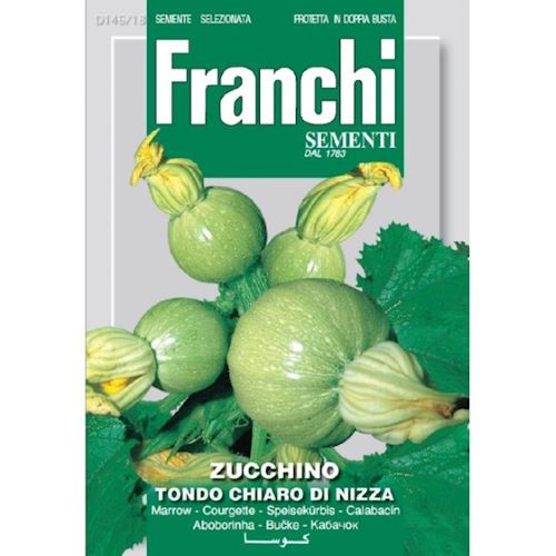 Courgette Chiaro Di Nizza Seeds